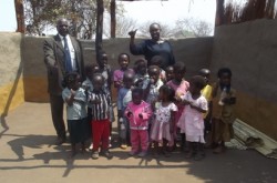 Headman with Children in Class